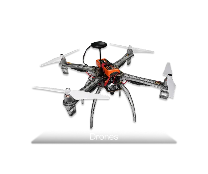Continuous Fibre Drone Parts